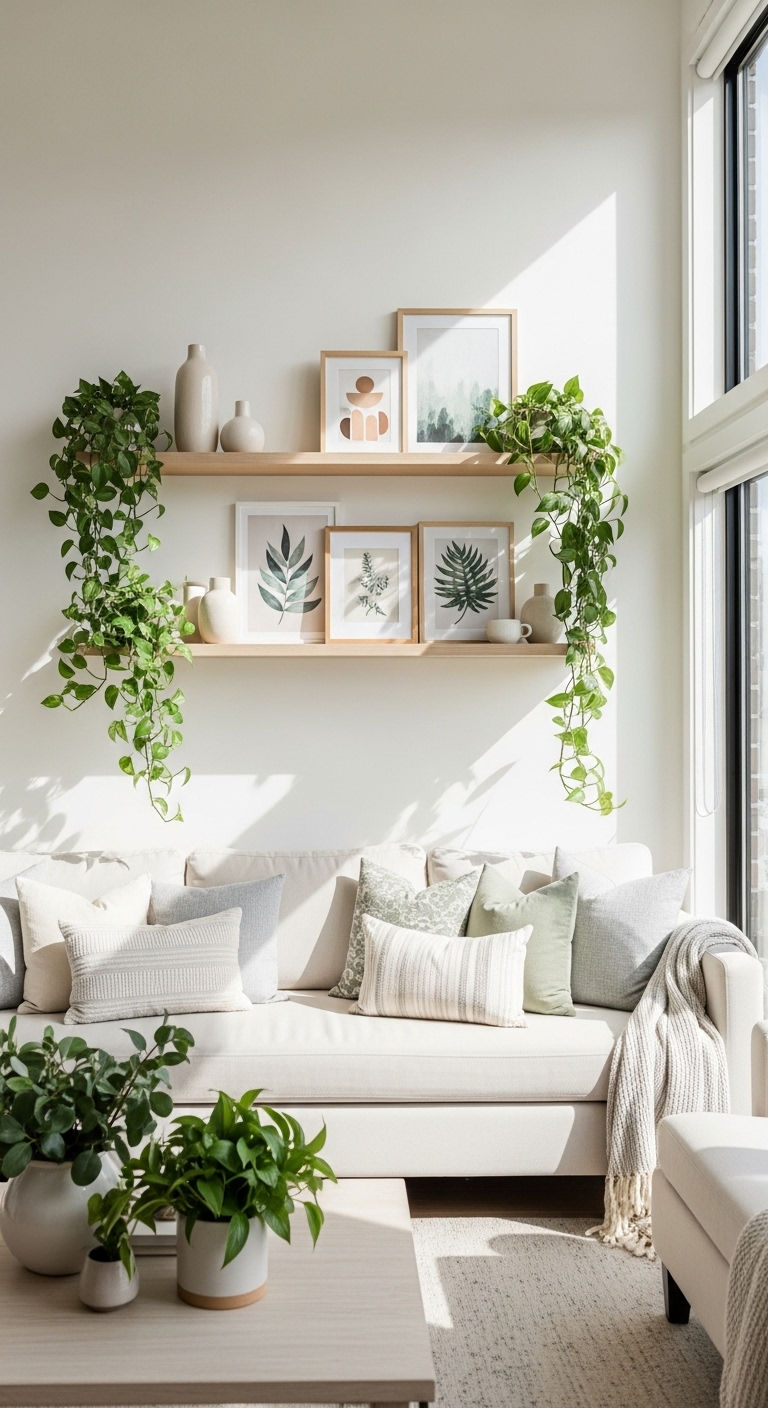 11. Floating Shelf Styling