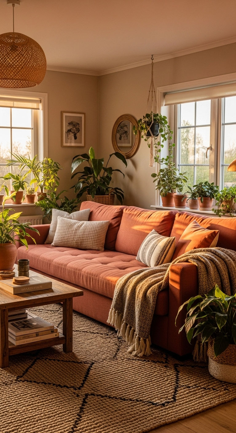 6. Warm Earthy Retreat