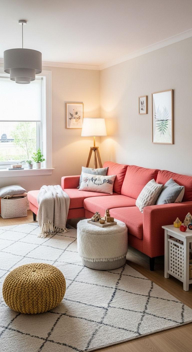19 Cozy Recliner Sofa Living Room Ideas for Everyday Relaxation 9 8. Family Comfort Zone