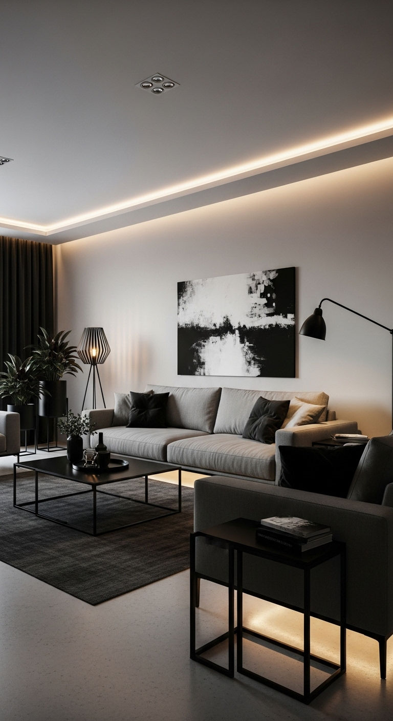 14. Grey Black Modern Edge