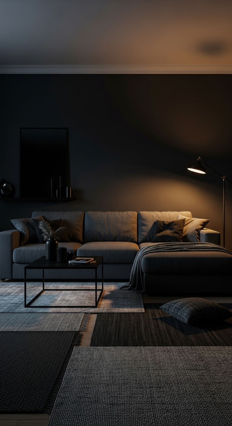 3. Moody Grey Charcoal
