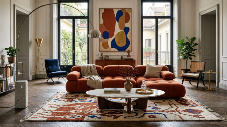 10 Camaleonda Sofa Living Room Ideas to Showcase an Iconic Italian Design