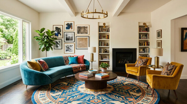12 Angled Sofa Living Room Ideas That Add a Unique Design Twist