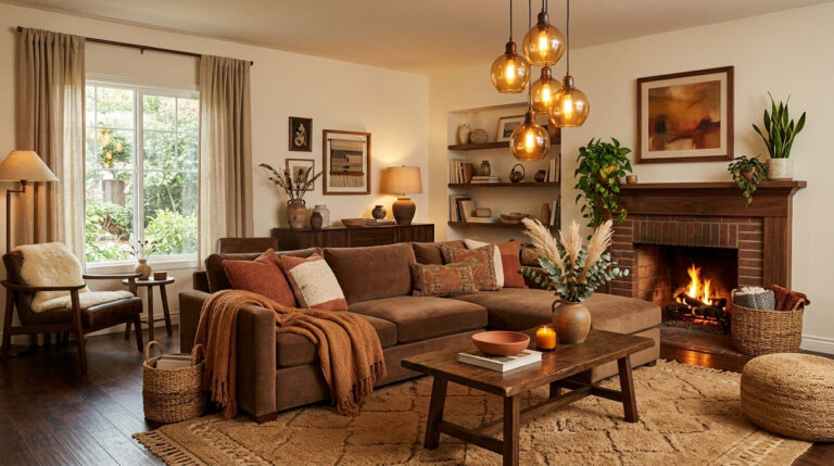12 Mocha Sofa Living Room Ideas for a Rich, Warm Interior