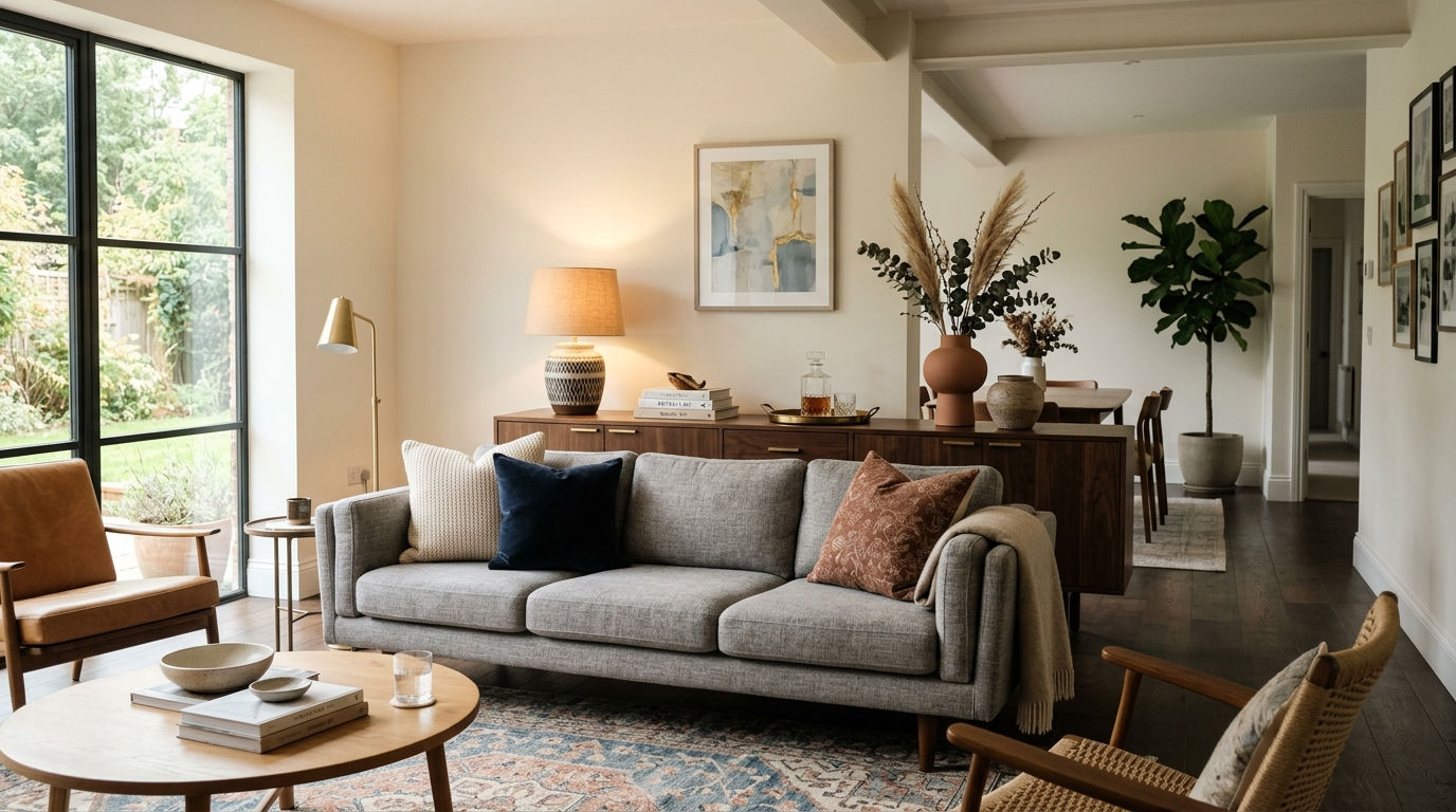 13 Sideboard Behind the Sofa Living Room Ideas for Function and Style 1 13 Sideboard Behind the Sofa Living Room Ideas for Function and Style