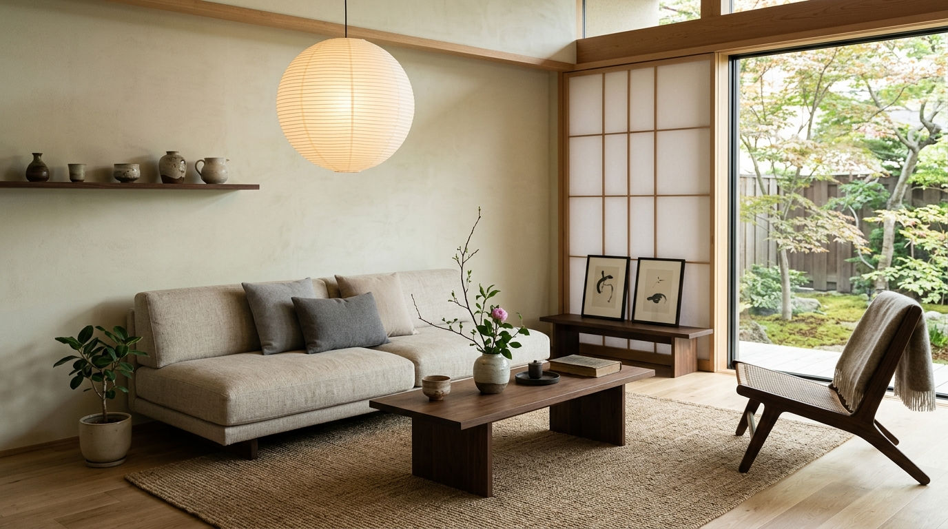 14 Japandi Living Room Sofa Ideas for a Calm Minimalist Space