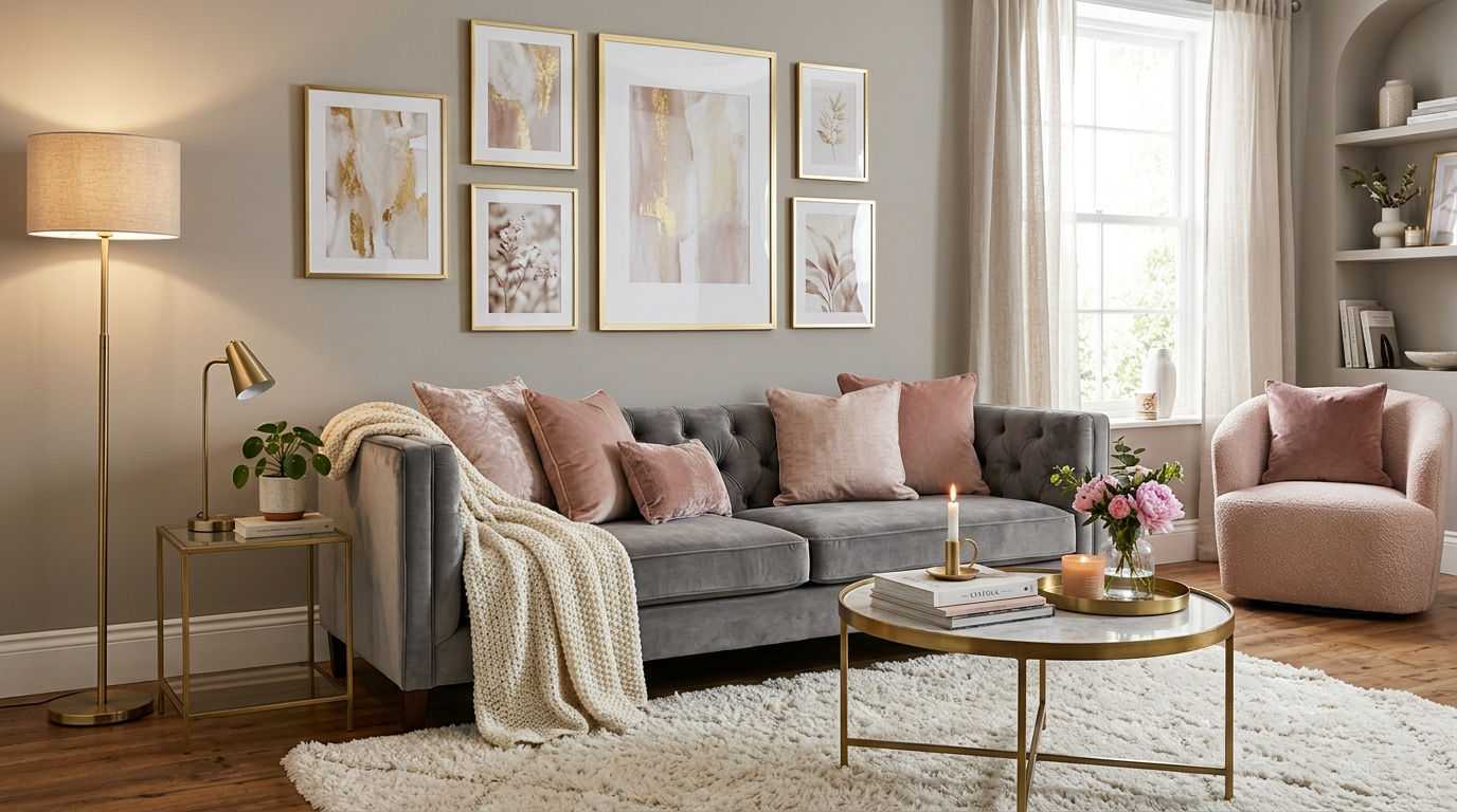 18 Grey Velvet Sofa Living Room Ideas That Feel Cozy and Chic