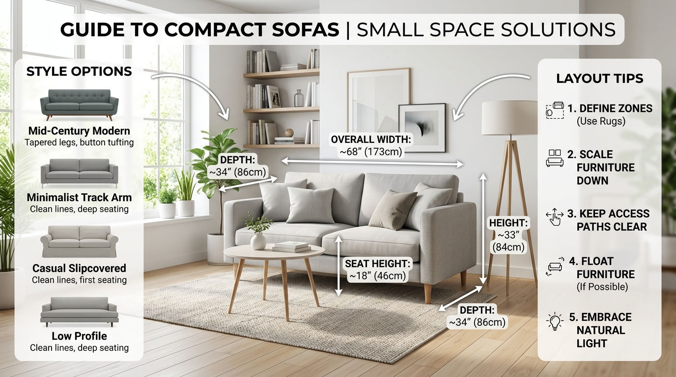 20 Cozy 2 Seater Sofa Ideas Perfect for Small Living Rooms