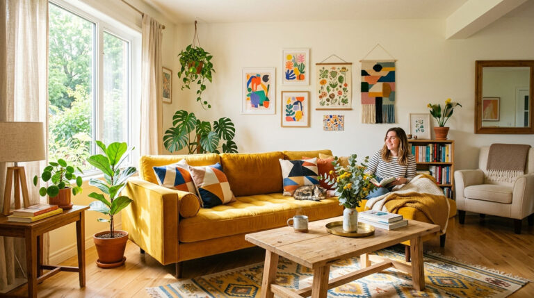 21 Bright Living Room with Yellow Sofa Ideas to Lift Your Mood 22 21 Bright Living Room with Yellow Sofa Ideas to Lift Your Mood