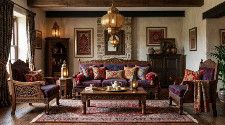 22 Elegant Wooden Sofa Living Room Ideas with Timeless Charm
