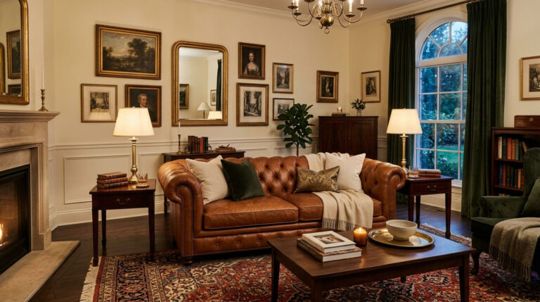 23 Living Room with Leather Sofa Ideas for a Sophisticated Look