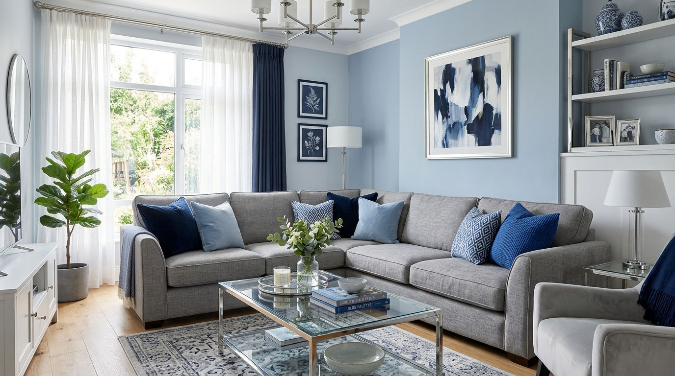 25 Blue Living Room Grey Sofa Ideas for a Cool, Balanced Space 1 25 Blue Living Room Grey Sofa Ideas for a Cool Balanced Space