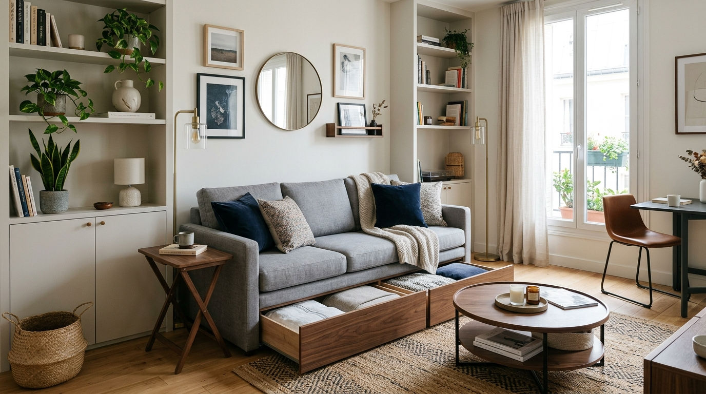25 Space Saving Sofa Cum Bed Ideas for Small Living Rooms