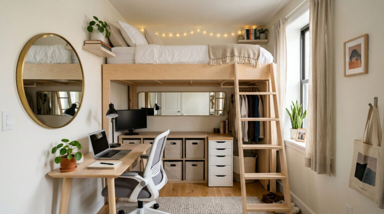 How to Decorate a Very Small Bedroom in a One-Bedroom Apartment (Complete Guide)