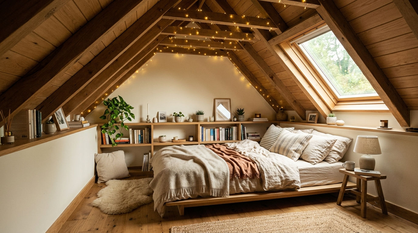How to Decorate an Attic Bedroom with Slanted Ceiling and Low Walls Complete Guide
