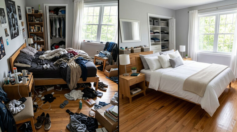 How to Deep Clean a Messy Bedroom Fast: Step-by-Step Checklist