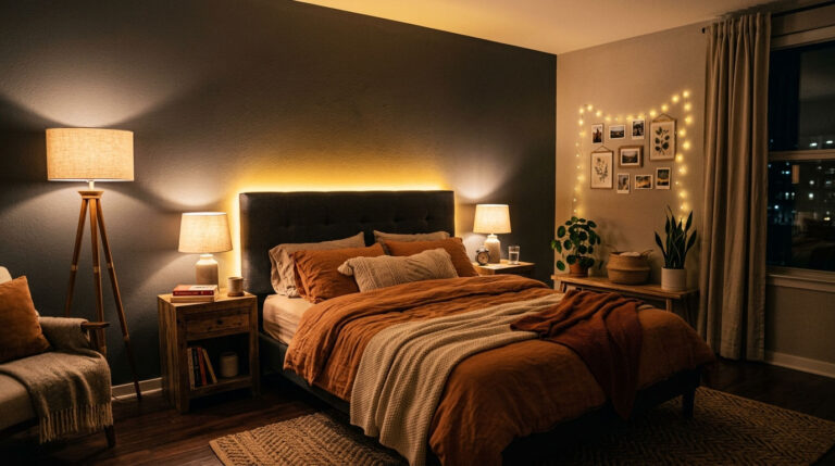 How to Light a Bedroom With No Ceiling Light on a Budget 6 How to Light a Bedroom With No Ceiling Light on a Budget