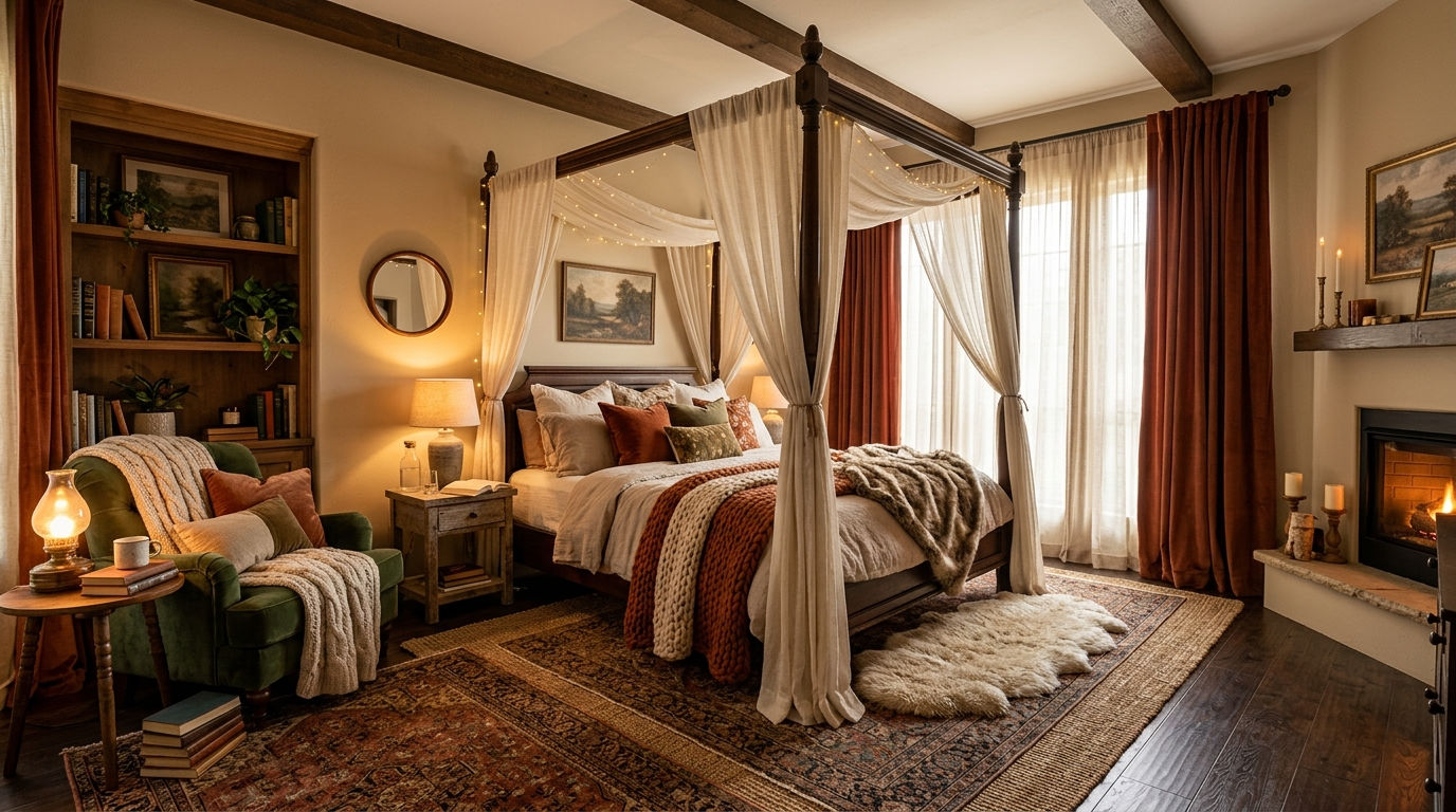 How to Make a Large Bedroom Feel Cozy and Not Empty (Complete Guide) 1 How to Make a Large Bedroom Feel Cozy and Not Empty Complete Guide