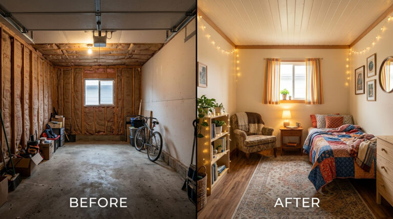 How to Turn a Garage Into a Legal Bedroom on a Budget